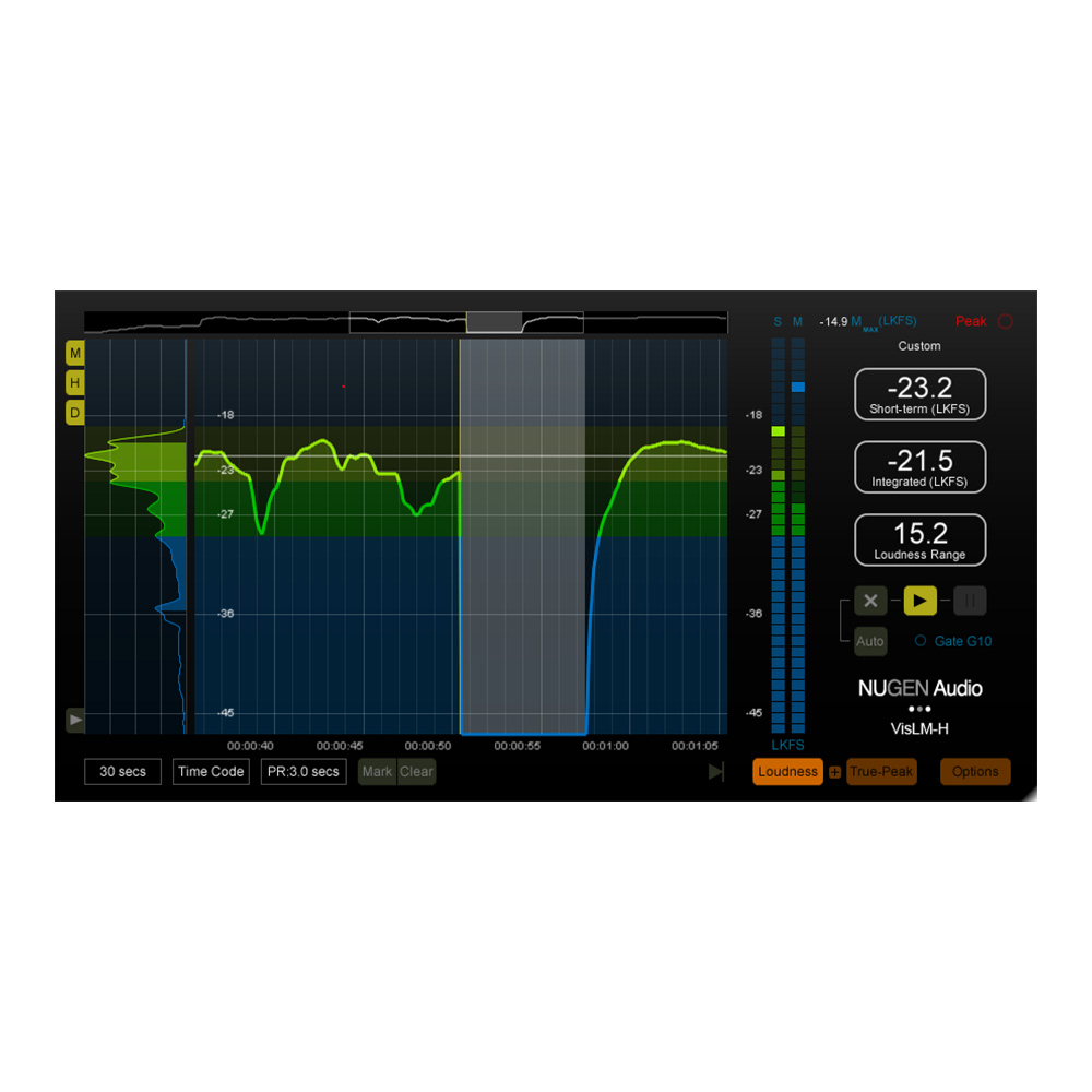 NUGEN Audio VisLM-H 2 Upgrade from VisLM-H [メール納品]