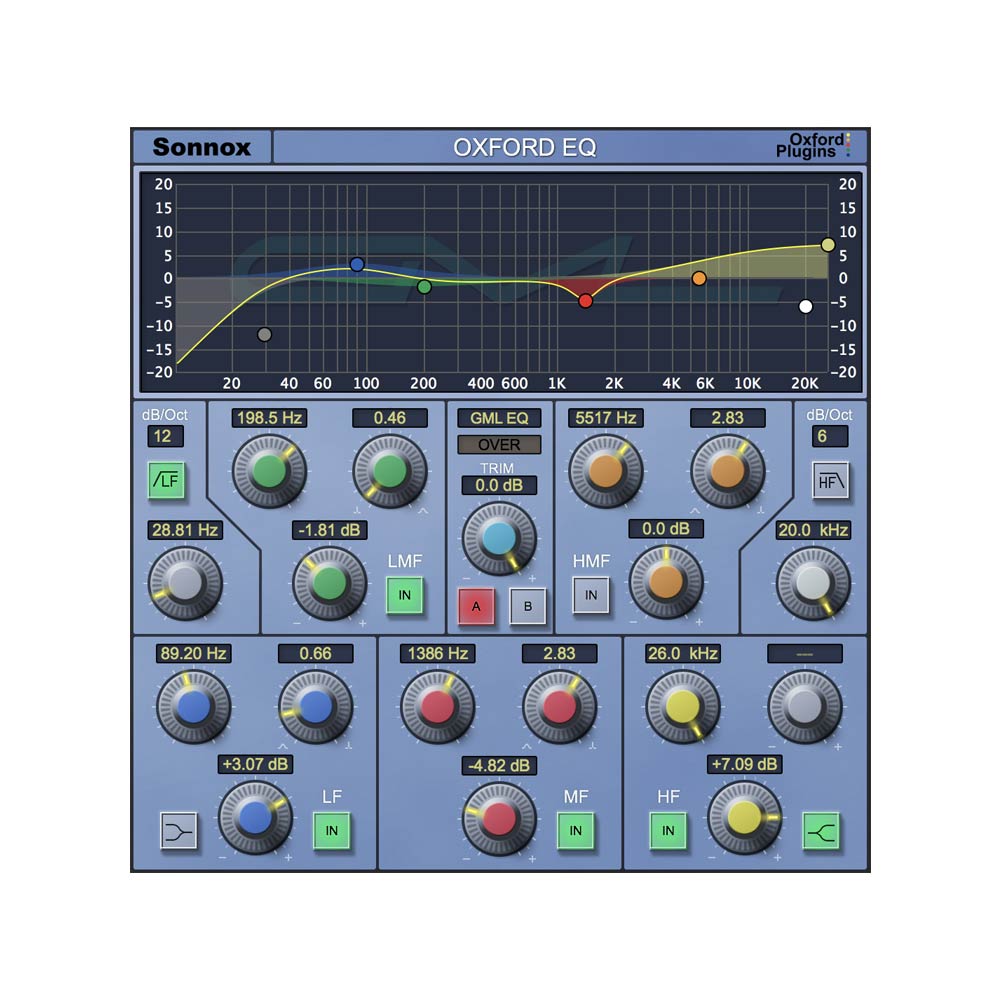 Sonnox Oxford EQ (固定ディスク-HDX) [電子メイル納品]