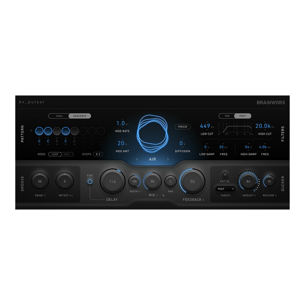 Plugin Alliance Brainworx bx_pulsar [メール納品]