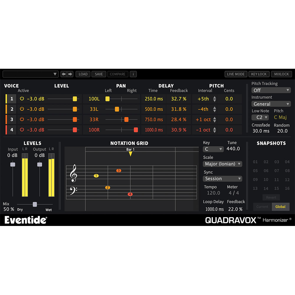 Eventide Quadravox [メール納品]