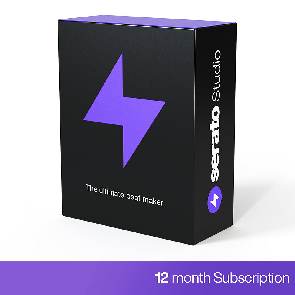 Serato Studio 期間限定サブスクリプション 12ヶ月 [メール納品]