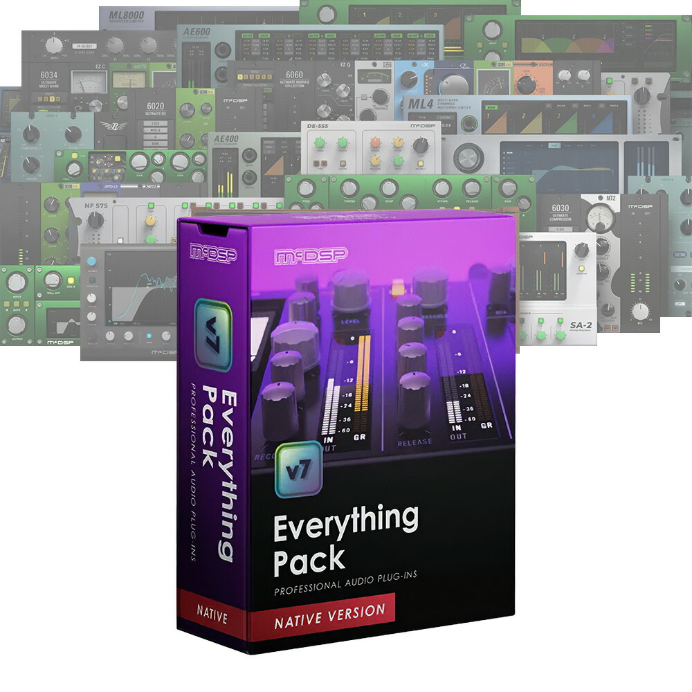 MCDSP Everything Pack Native v7 [電子メイル納品]