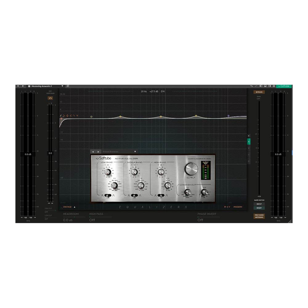 Softube Equalizers + Passive-Active Pack [メール納品]