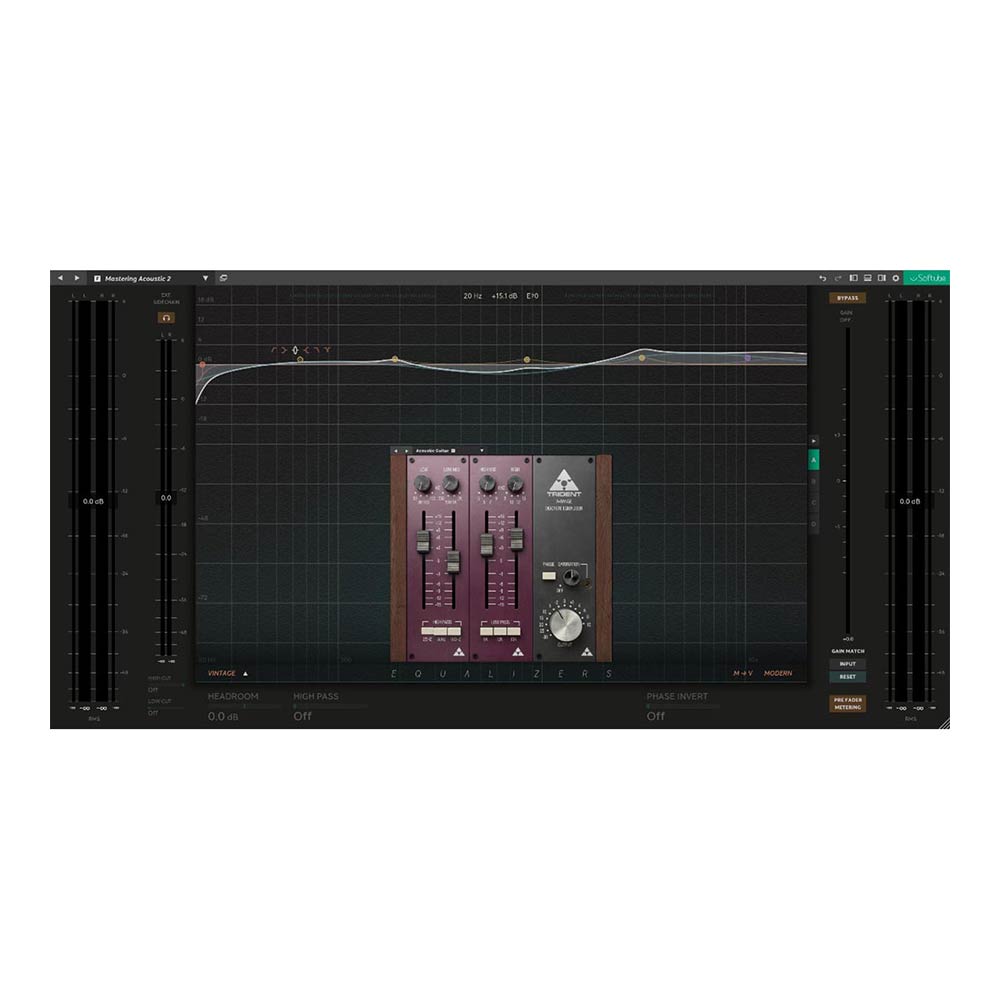 Softube Equalizers + Trident A-range [メール納品]