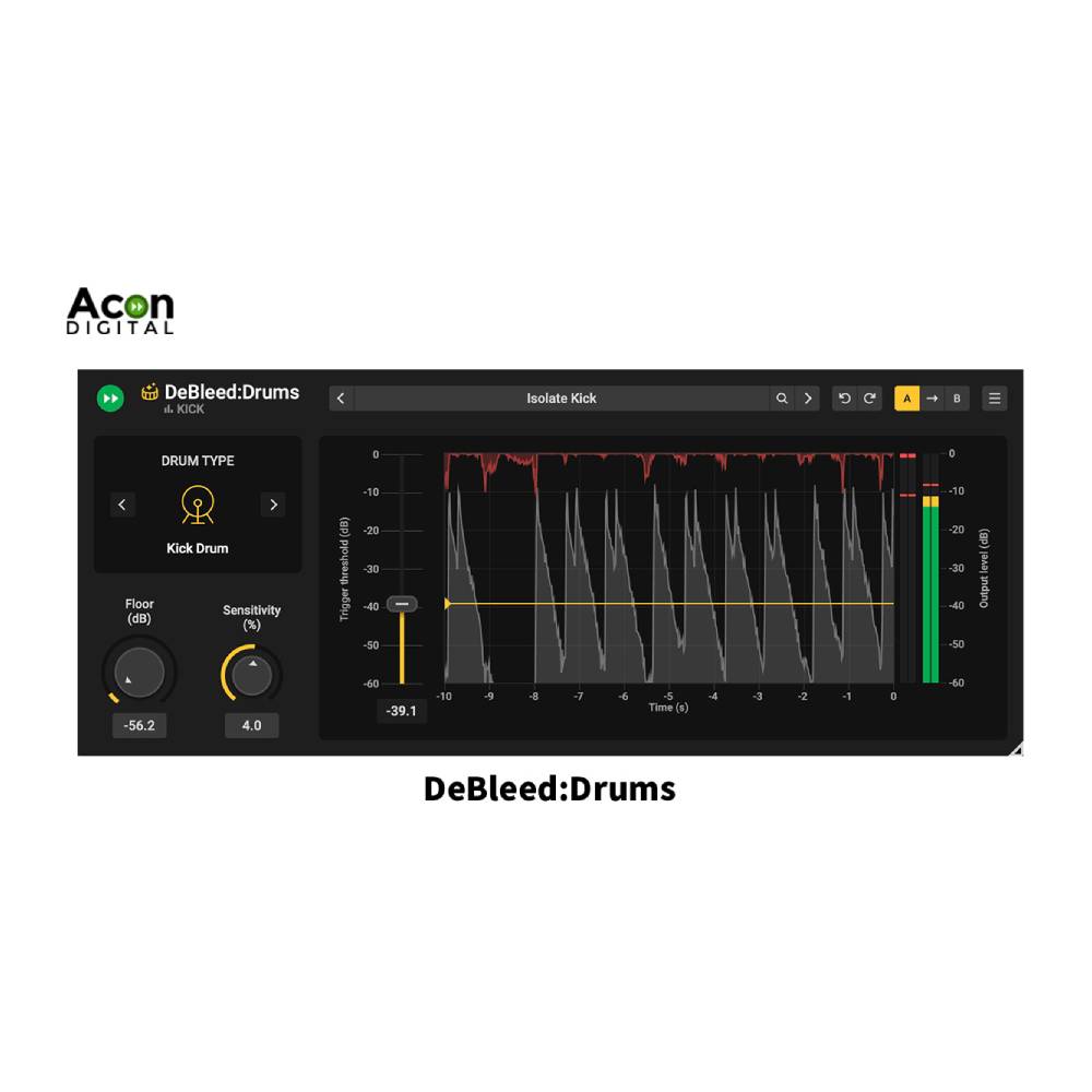 【楽天市場】Acon Digital DeBleed:Drums [メール納品]：MUSICLAND KEY -楽器-