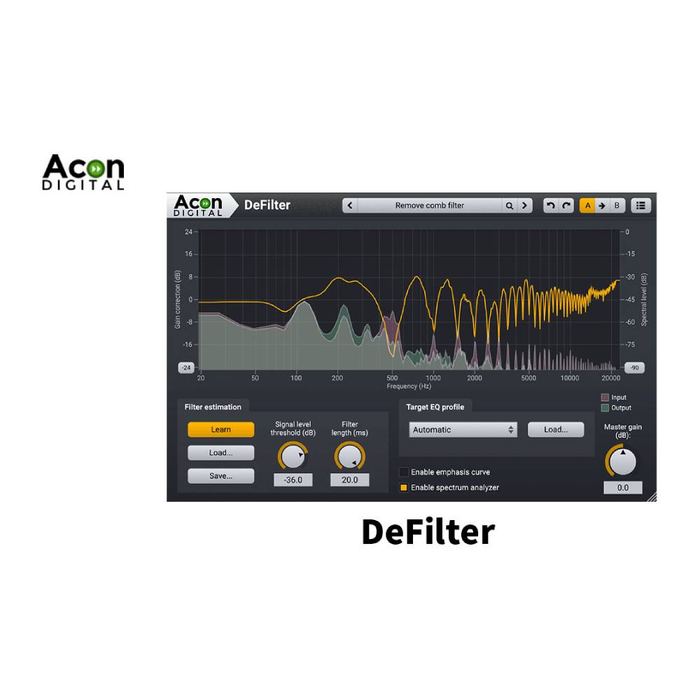 【楽天市場】Acon Digital DeFilter [メール納品]：MUSICLAND KEY -楽器-
