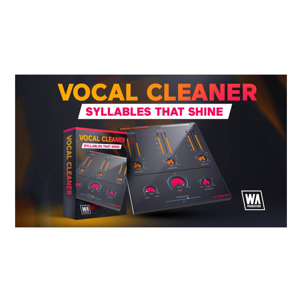 W. A. Production Vocal Cleaner [メール納品][メーカープロモーション 2/26まで]