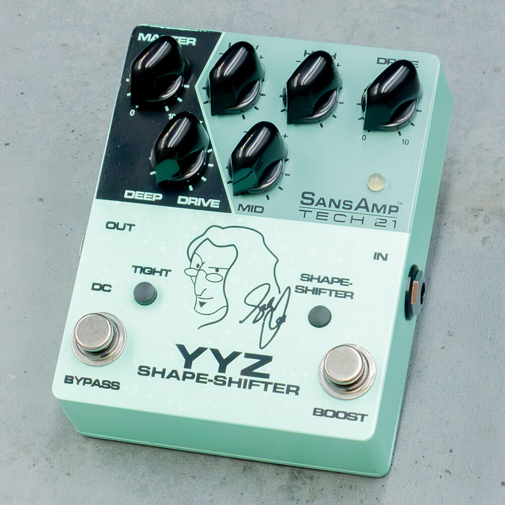 TECH 21 YYZ SHAPE-SHIFTER Geddy Lee Signature SansAmp
