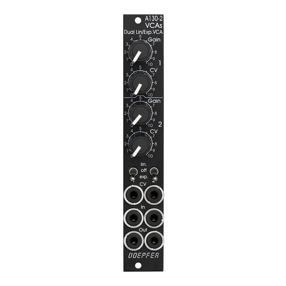 Doepfer A-130-2V Dual Linear/Exponential VCA｜ミュージックランドKEY EAST