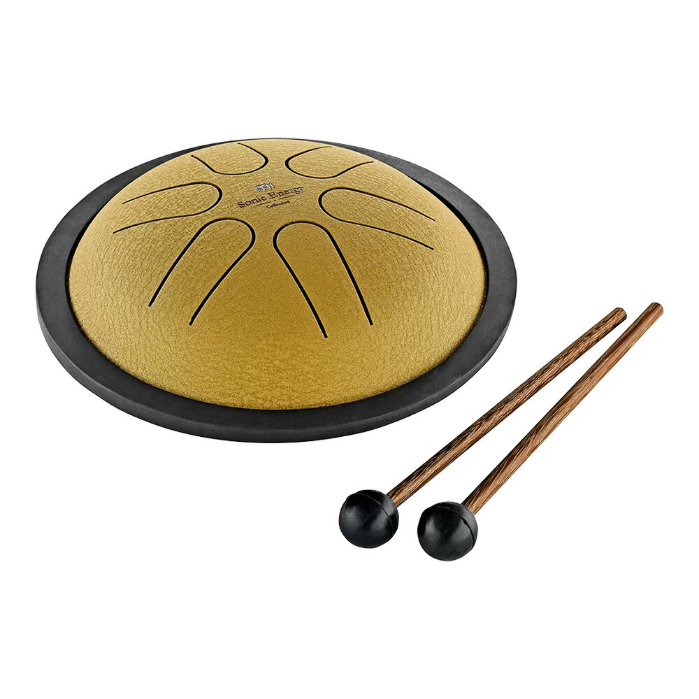 MEINL Sonic Energy Mini Steel Tongue Drum / B Major / Gold [MSTD3G]
