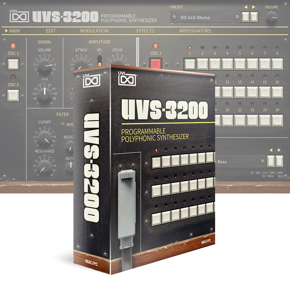 UVI UVS-3200 [メール納品]｜ミュージックランドKEY EAST