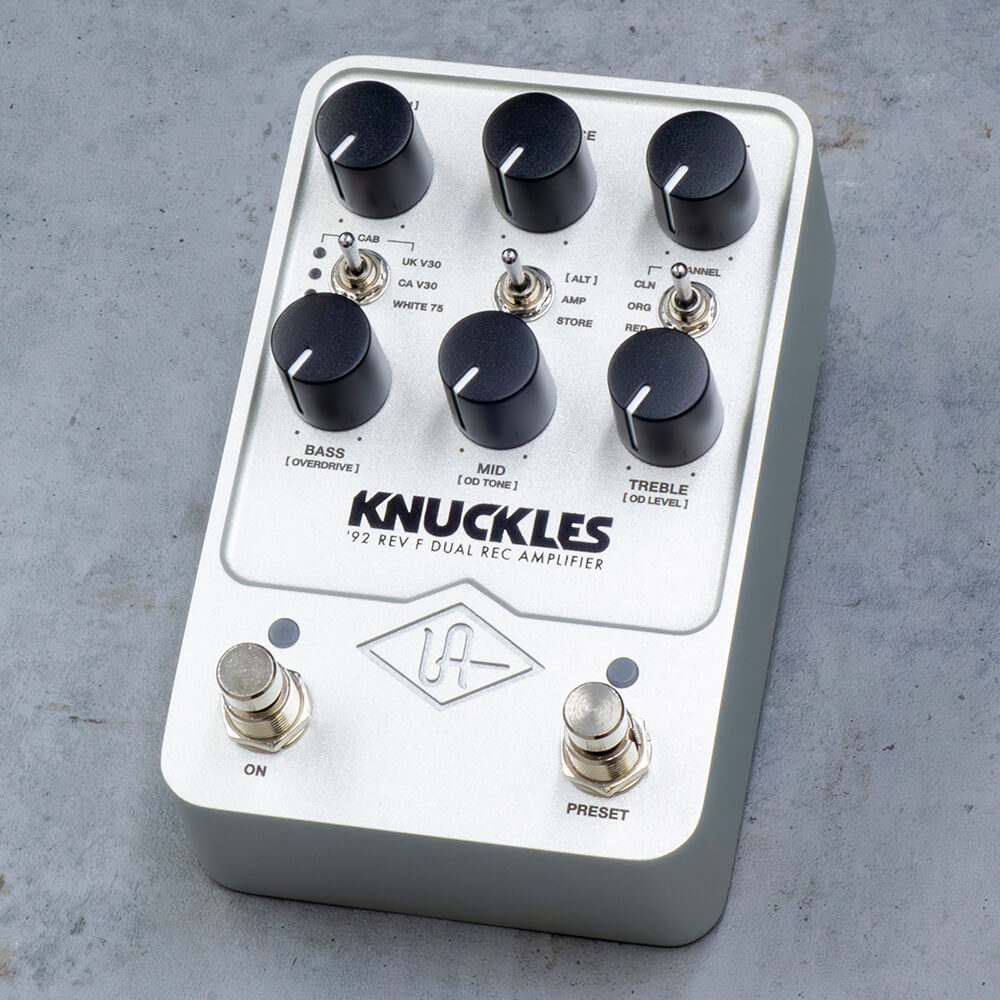 UNIVERSAL AUDIO UAFX Knuckles '92 Rev F Dual Rec Amplifier [期間・数量限定 UAD Guitar Amp Bundleもらえる! 4/30まで]