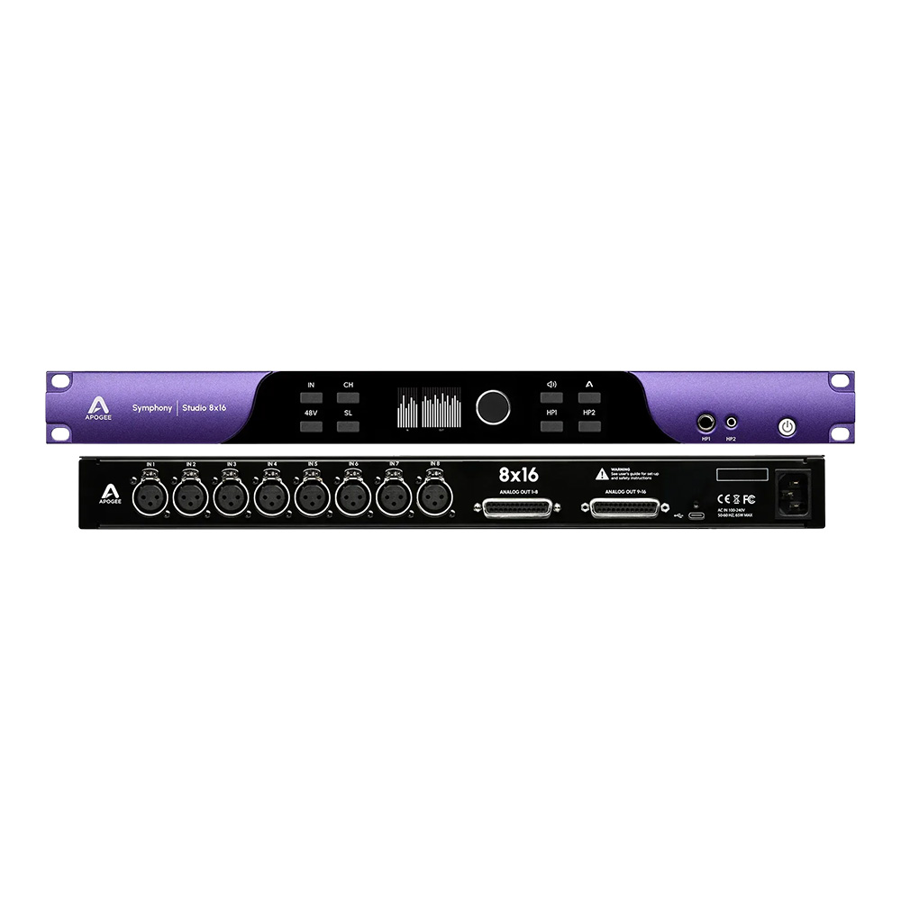 Apogee Symphony Studio 8x16