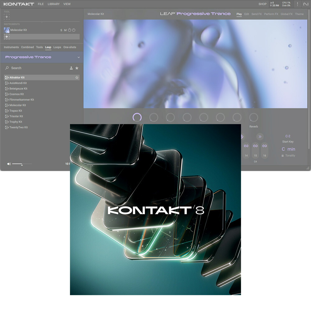 Native Instruments Kontakt 8 [メール納品]｜ミュージックランドKEY EAST