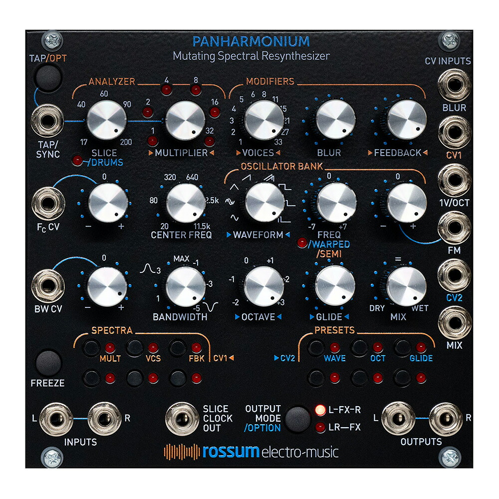 Rossum Electro-Music Panharmonium Black