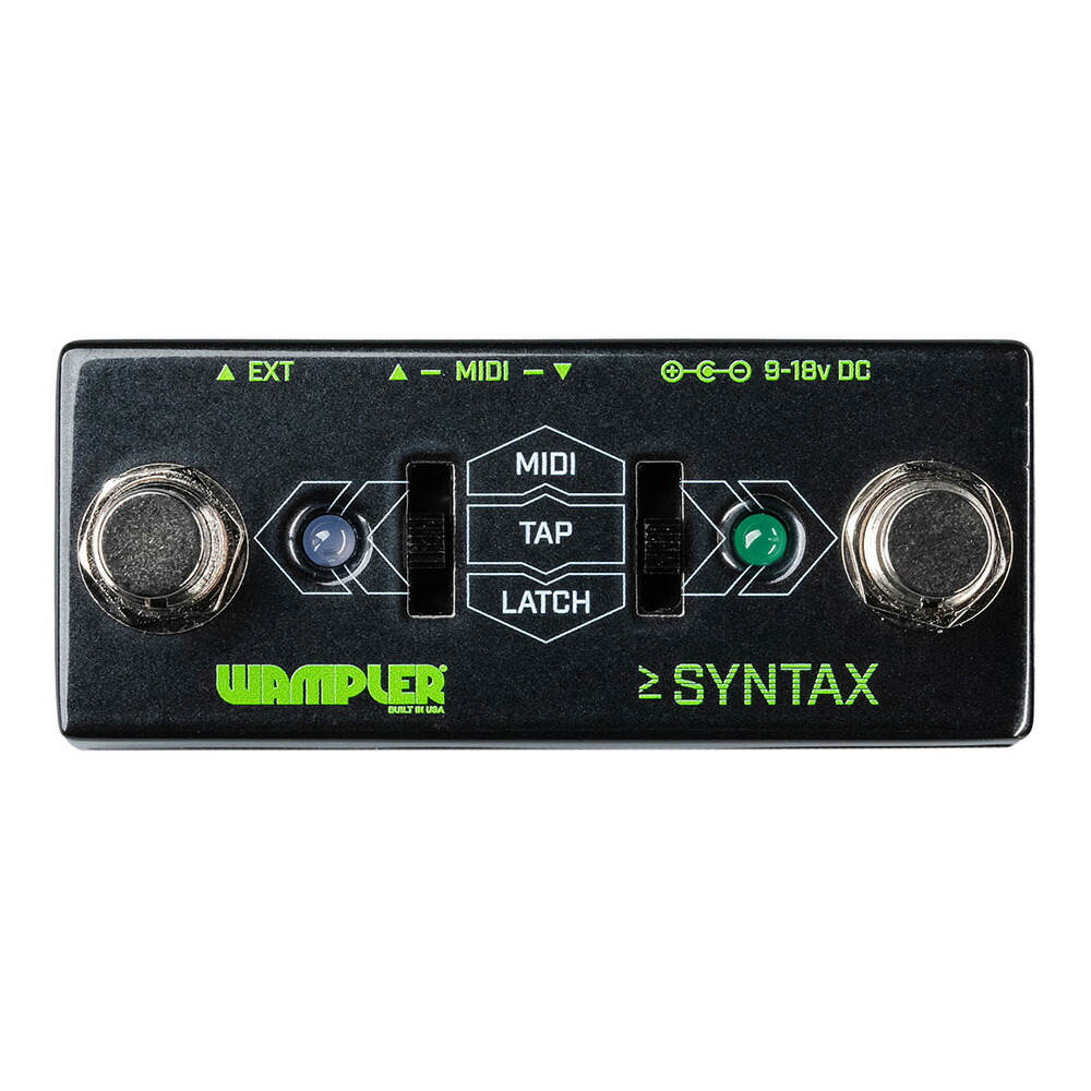 Wampler Pedals Syntax