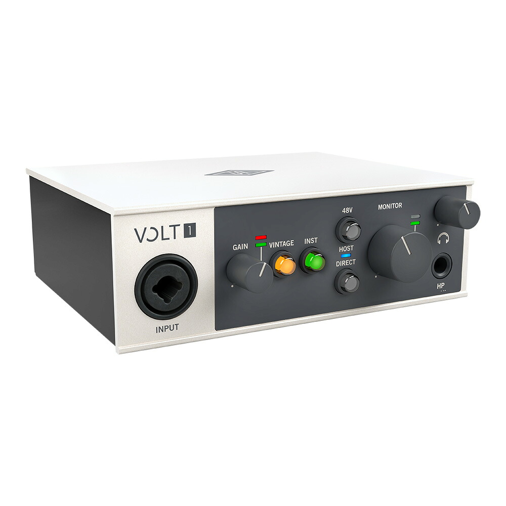 ■1,000円OFFクーポン配布中 UNIVERSAL AUDIO Volt 1 USB Audio Interface|ミュージックランドKEY EAST