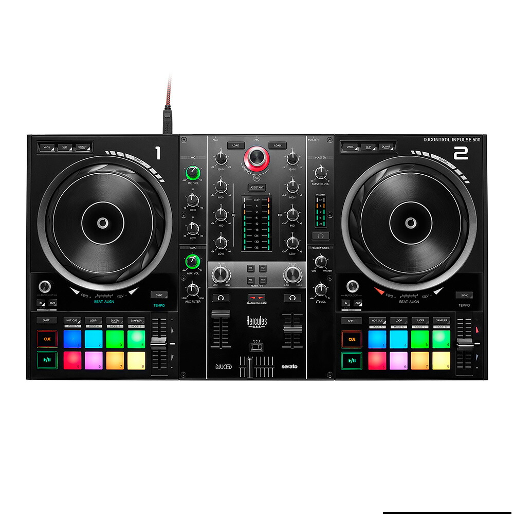 Hercules DJ DJCONTROL INPULSE 500｜ミュージックランドKEY EAST