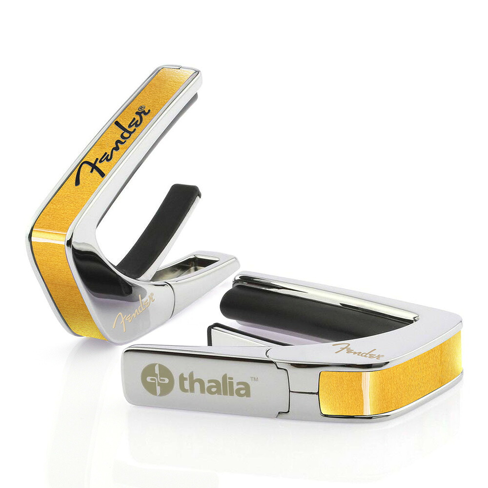 Thalia Capo Fender License Model / Maple w/Black Spaghetti Logo / Chrome｜ミュージックランドKEY EAST