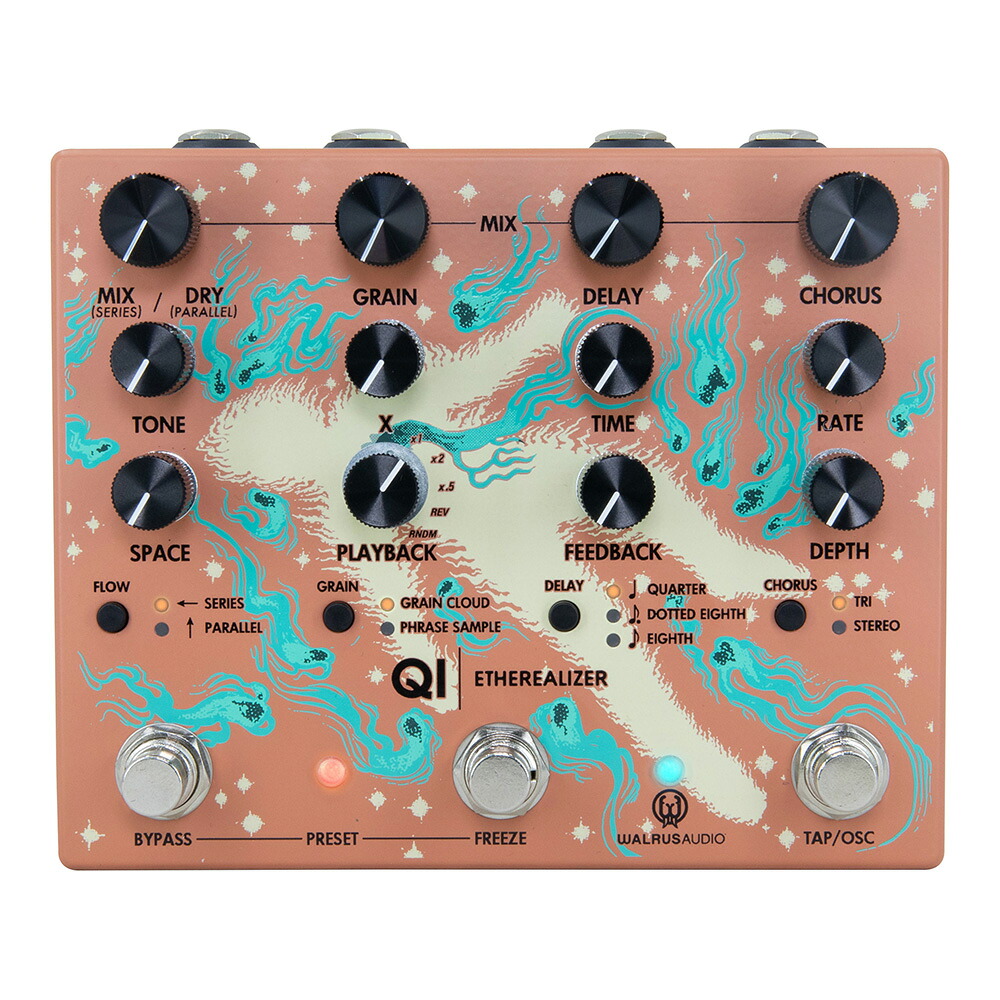 WALRUS AUDIO Qi Etherealizer Terracotta [WAL-QIET #TC]