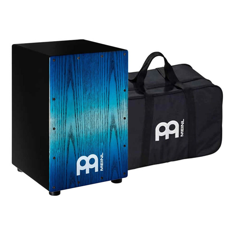 MEINL Headliner Series Snare Cajon, Pacific Blue Fade [MCAJ100BK-PBF+]｜ミュージックランドKEY EAST