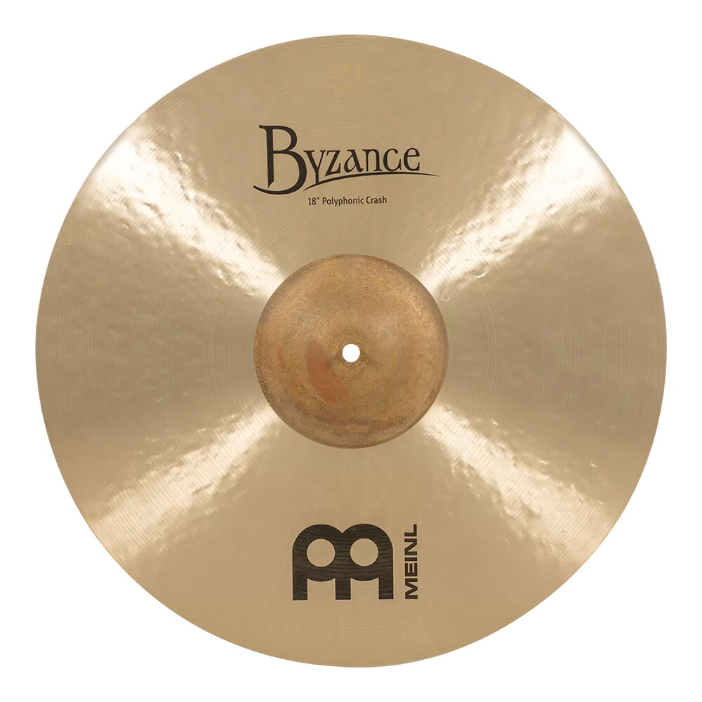 MEINL 18" Byzance Traditional Polyphonic Crash [B18POC]｜ミュージックランドKEY EAST