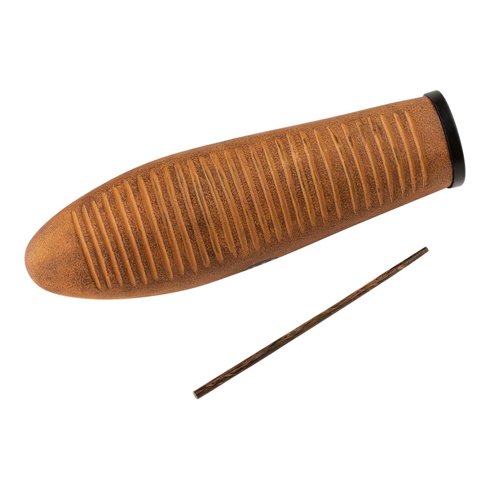 MEINL Fiberglass Guiro / Brown [GU7BR]