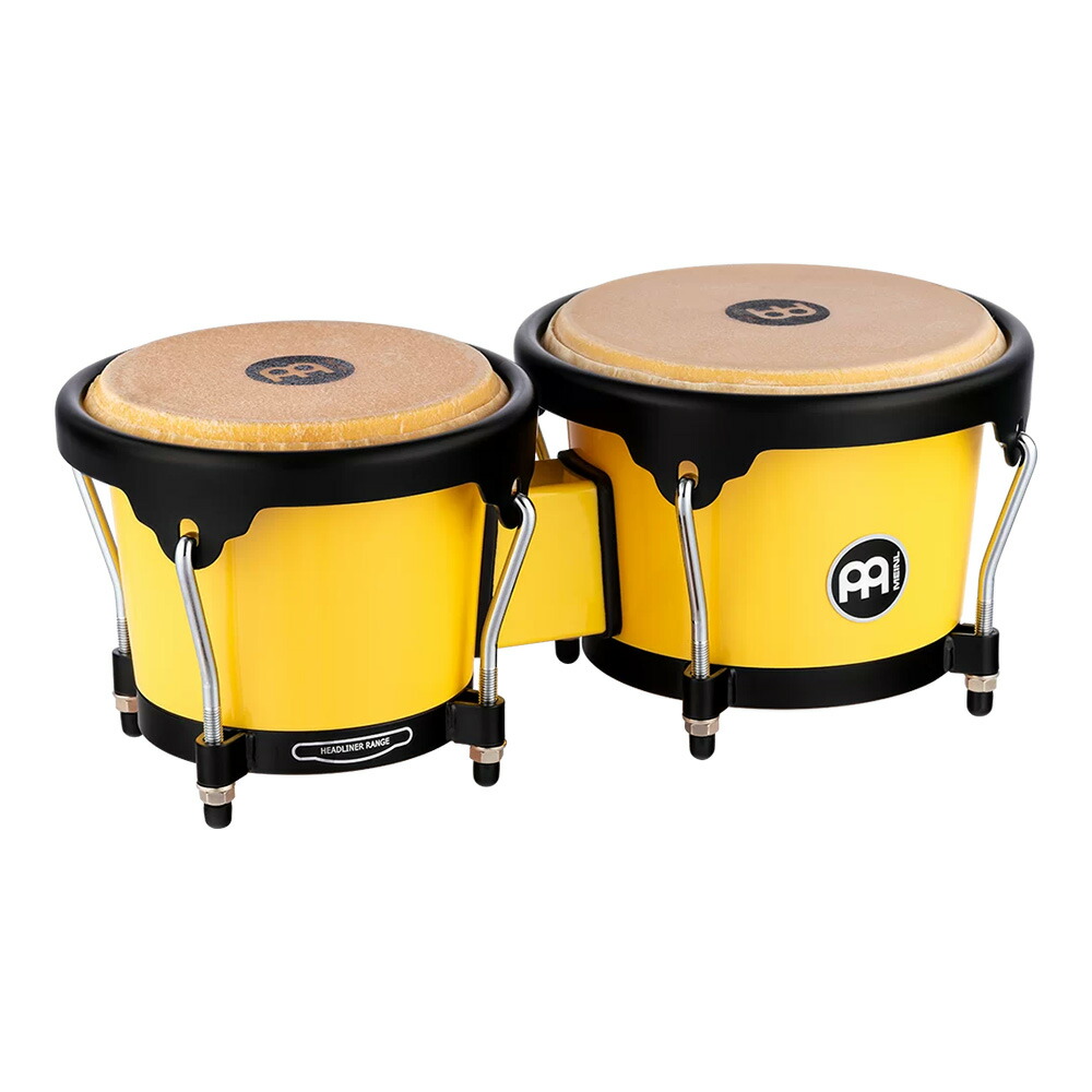 MEINL Journey Series Bongo - Illuminating Yellow [HB50IY]