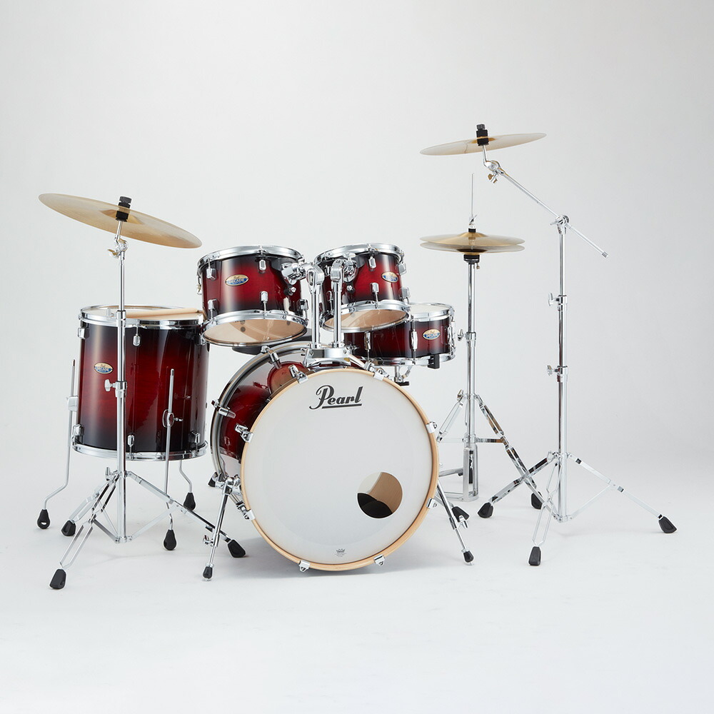 Pearl DECADE MAPLE "Ready Set Go" DMP825S/CN #261 Gloss Deep Red Burst｜ミュージックランドKEY EAST