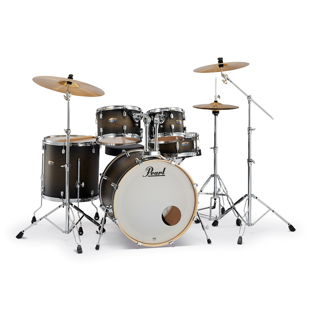 Pearl DECADE MAPLE "Ready Set Go" DMP825S/CN #262 Satin Black Burst｜ミュージックランドKEY EAST