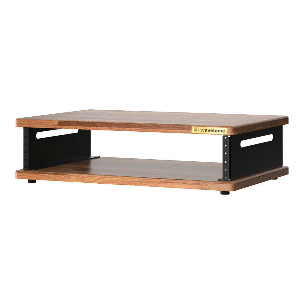 ■1,000円OFFクーポン配布中 Wavebone Stella Portable Rack Case-2U/Walnut