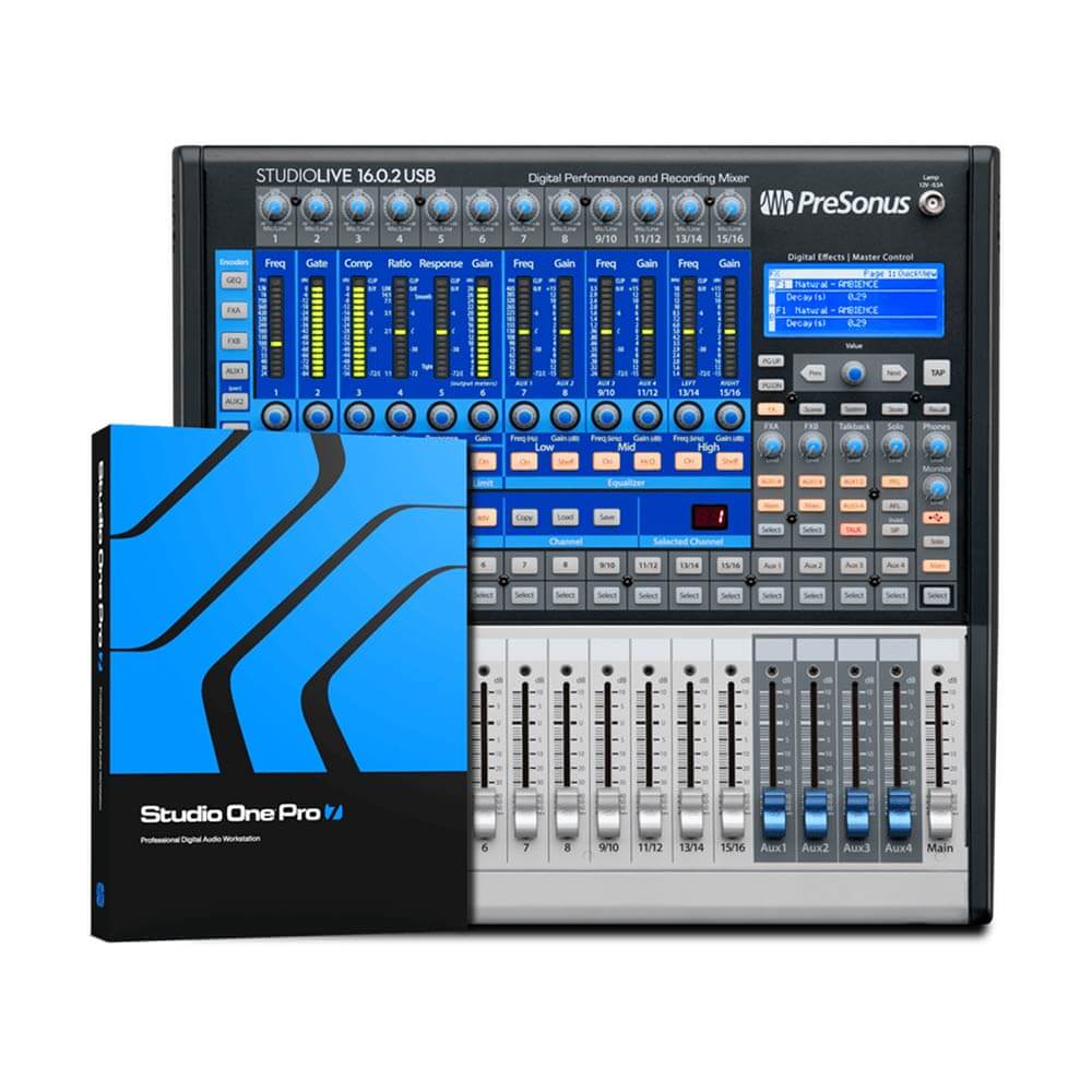 オーディオインターフェイス PreSonus StudioLive 16.0.2 USB