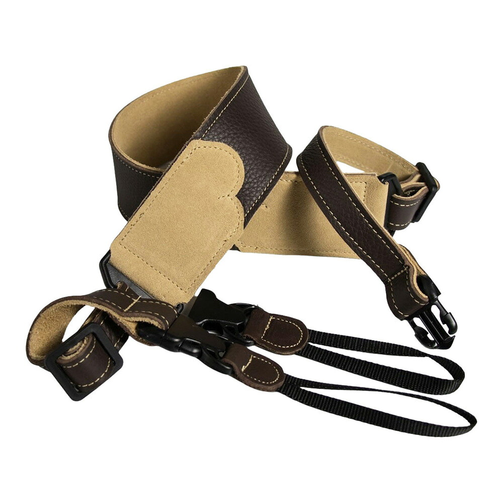 Franklin BJ-CH [Quick Release Glove Leather Banjo Strap - Chocolate]