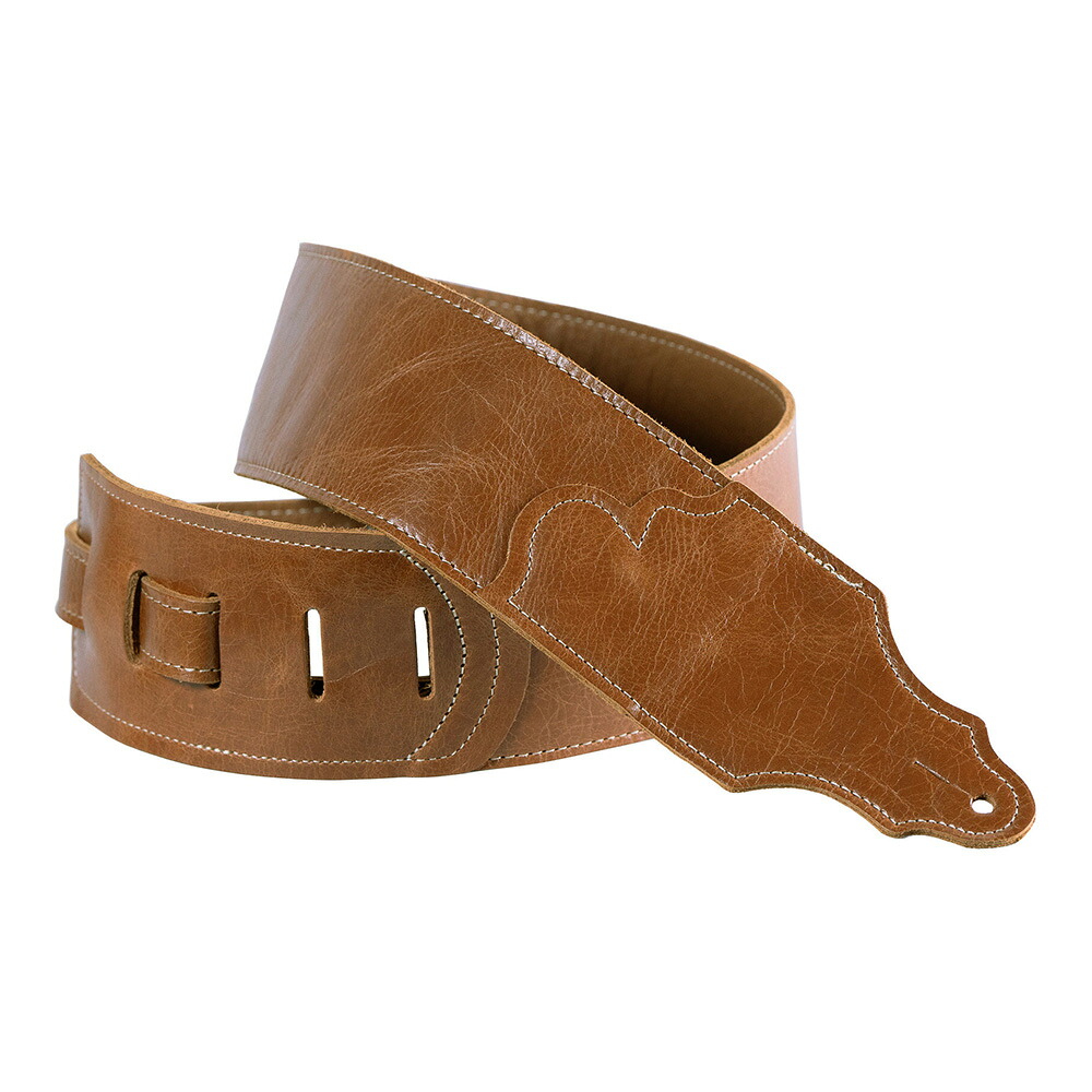 Franklin FSW-JH-CG [Jackson Hole Aged Leather Guitar Strap - Cognac]