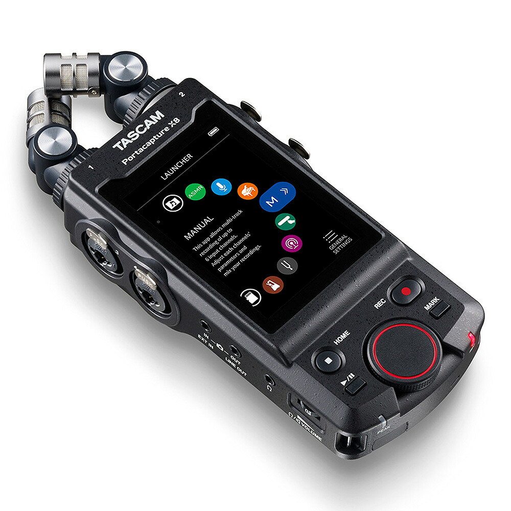 TASCAM Portacapture X8｜ミュージックランドKEY EAST