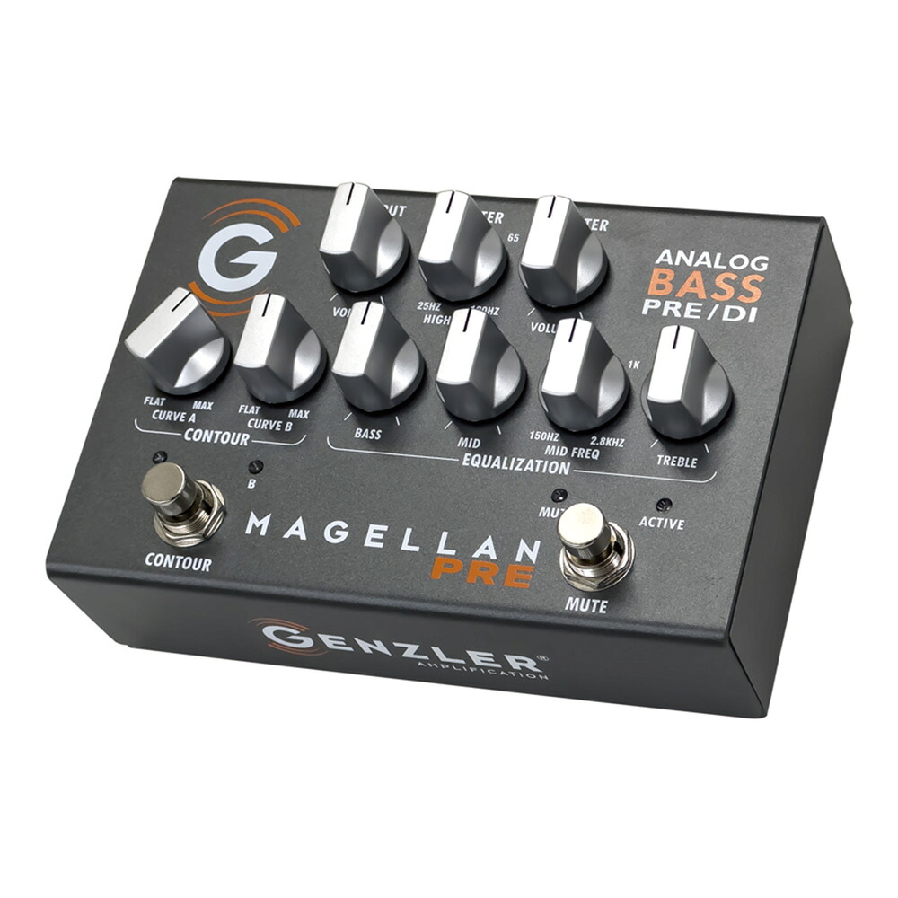 GENZLER MAGELLAN PRE Preamp / DI Pedal [MG-PRE-PEDAL]