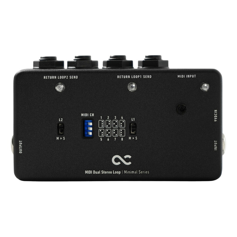 One Control Minimal Series MIDI Dual Stereo Loop