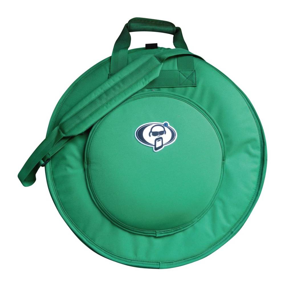 PROTECTIONracket シンバルバッグ 24&rdquo; リュックタイプ [6021R-03] グリーン フリースパッド付｜ミュージックランドKEY EAST