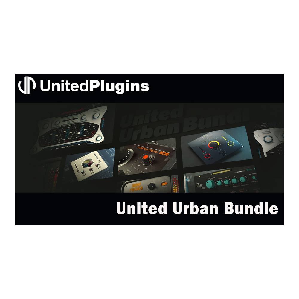 UnitedPlugins United Urban Bundle [メール納品][メーカープロモーション 7/30まで]｜ミュージックランドKEY EAST