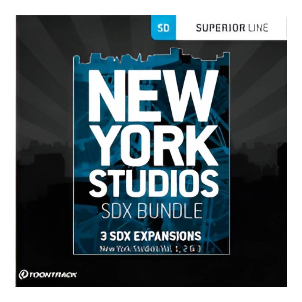 TOONTRACK SDX BUNDLE - NEW YORK STUDIOS [メール納品]