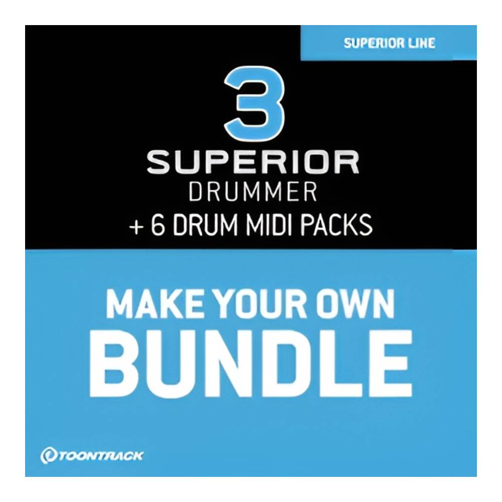 TOONTRACK Superior Drummer 3 MIDI Edition [メール納品]