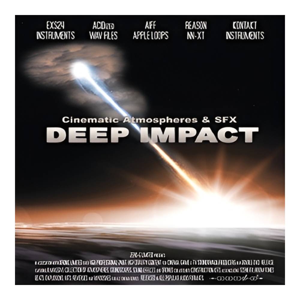 ZERO-G DEEP IMPACT - CINEMATIC ATMOSPHERES & SFX[メール納品]