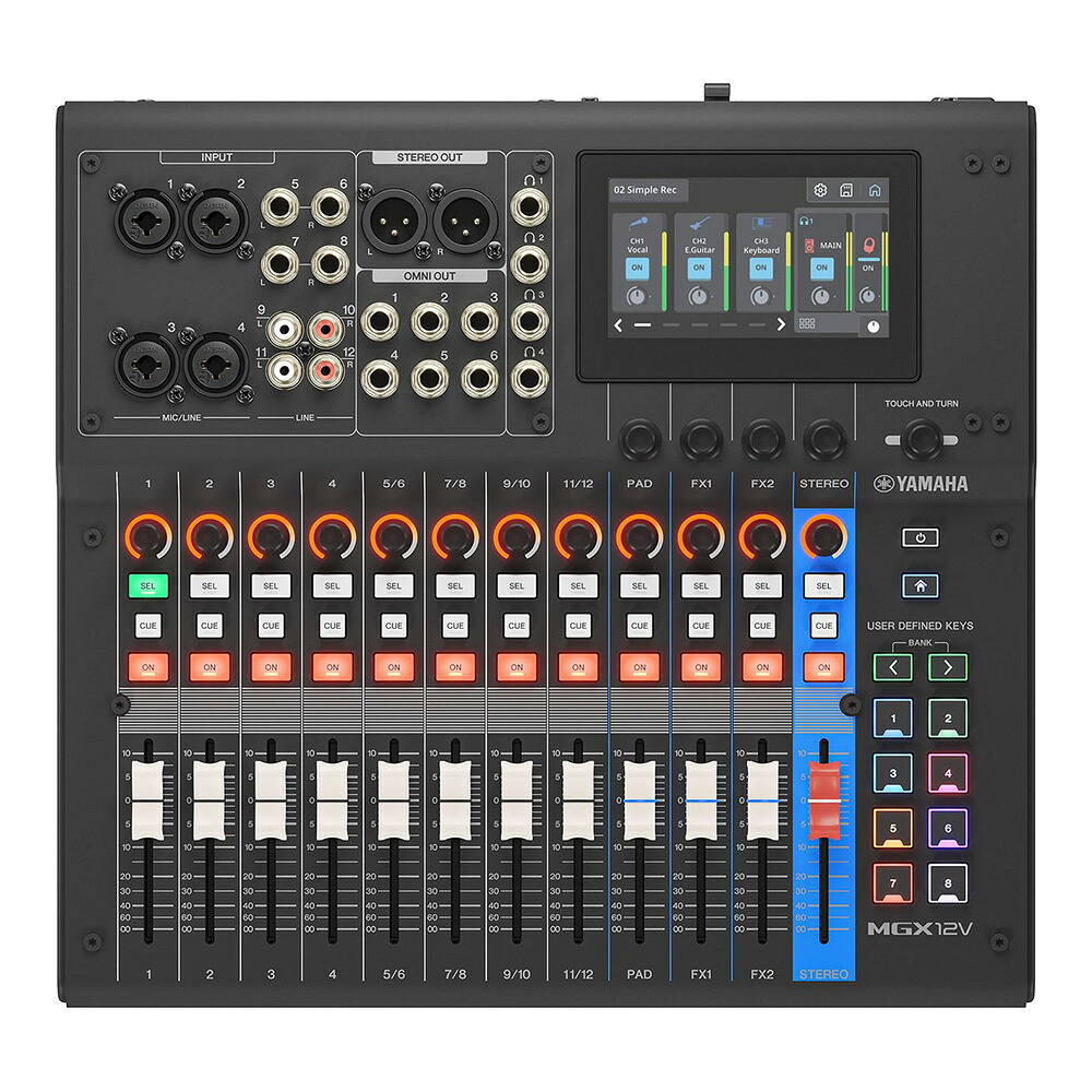 YAMAHA MGX12V B