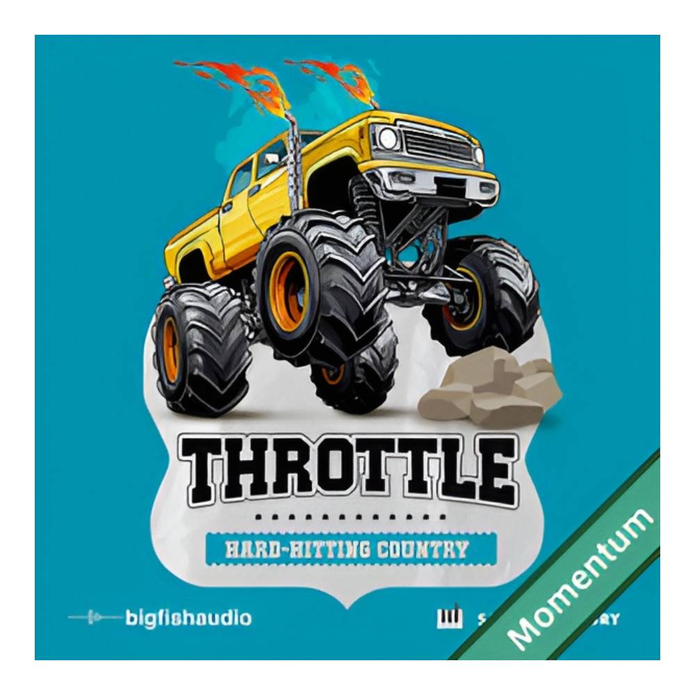 BIG FISH AUDIO THROTTLE - HARD HITTING COUNTRY MMT [メール納品]｜ミュージックランドKEY EAST