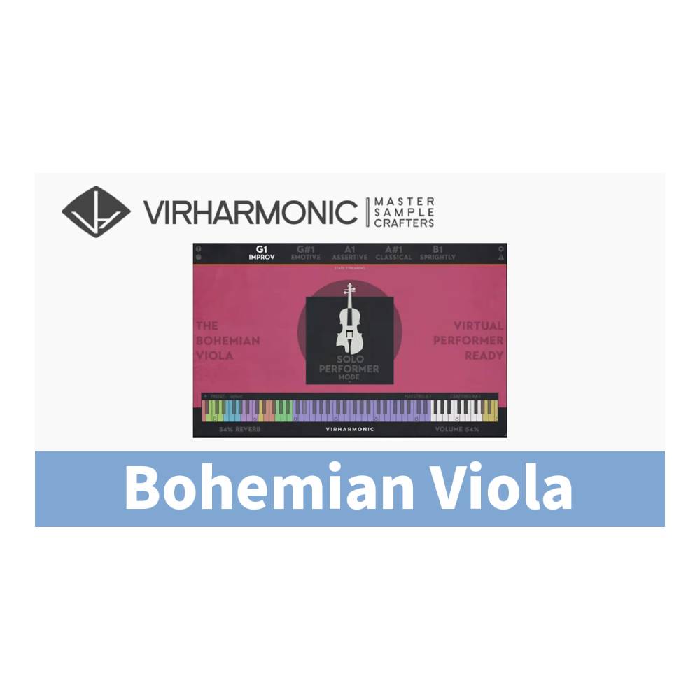 VIRHARMONIC Bohemian Viola [電子メイル納品]