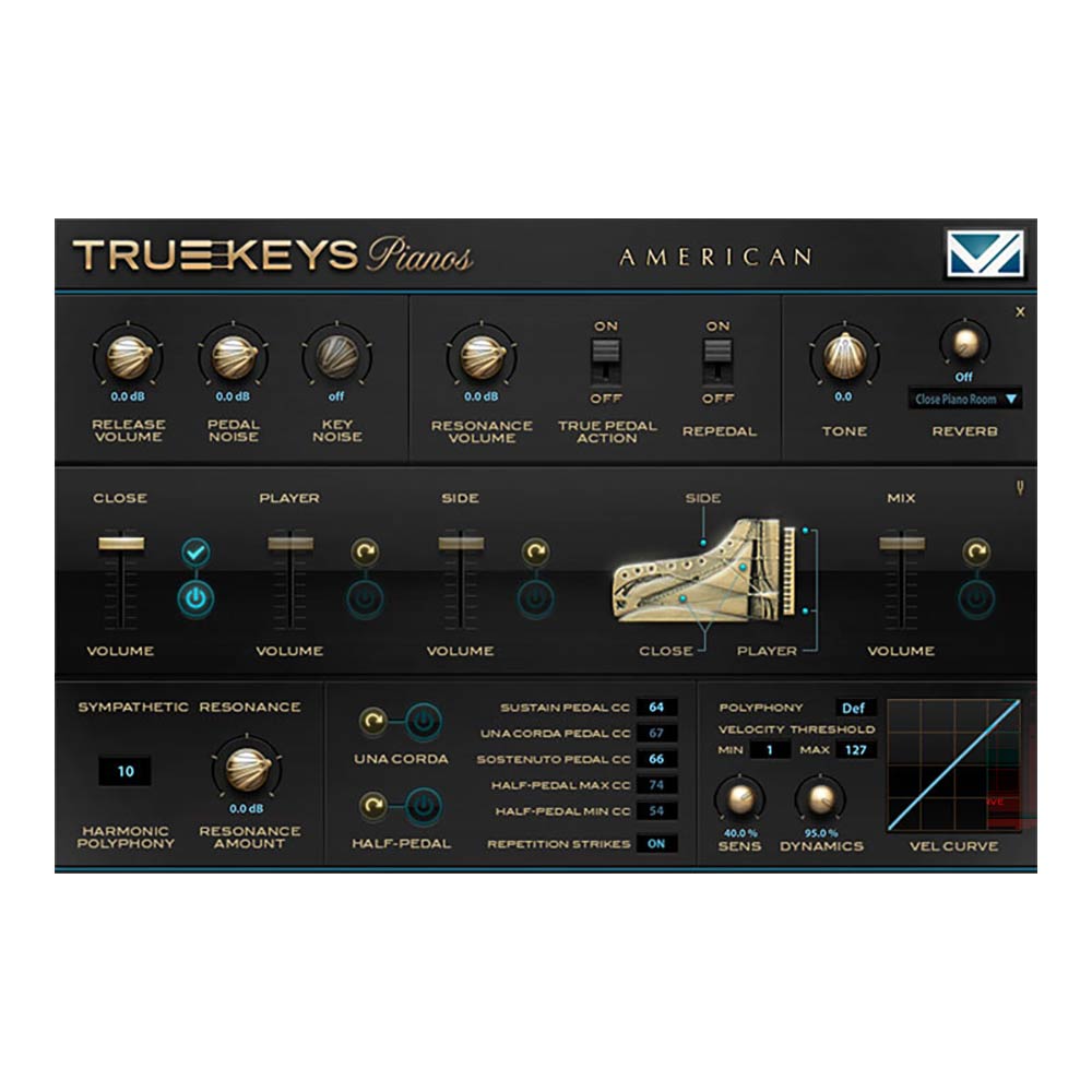 VI Labs True Keys : American Grand [メール納品]｜ミュージックランドKEY EAST