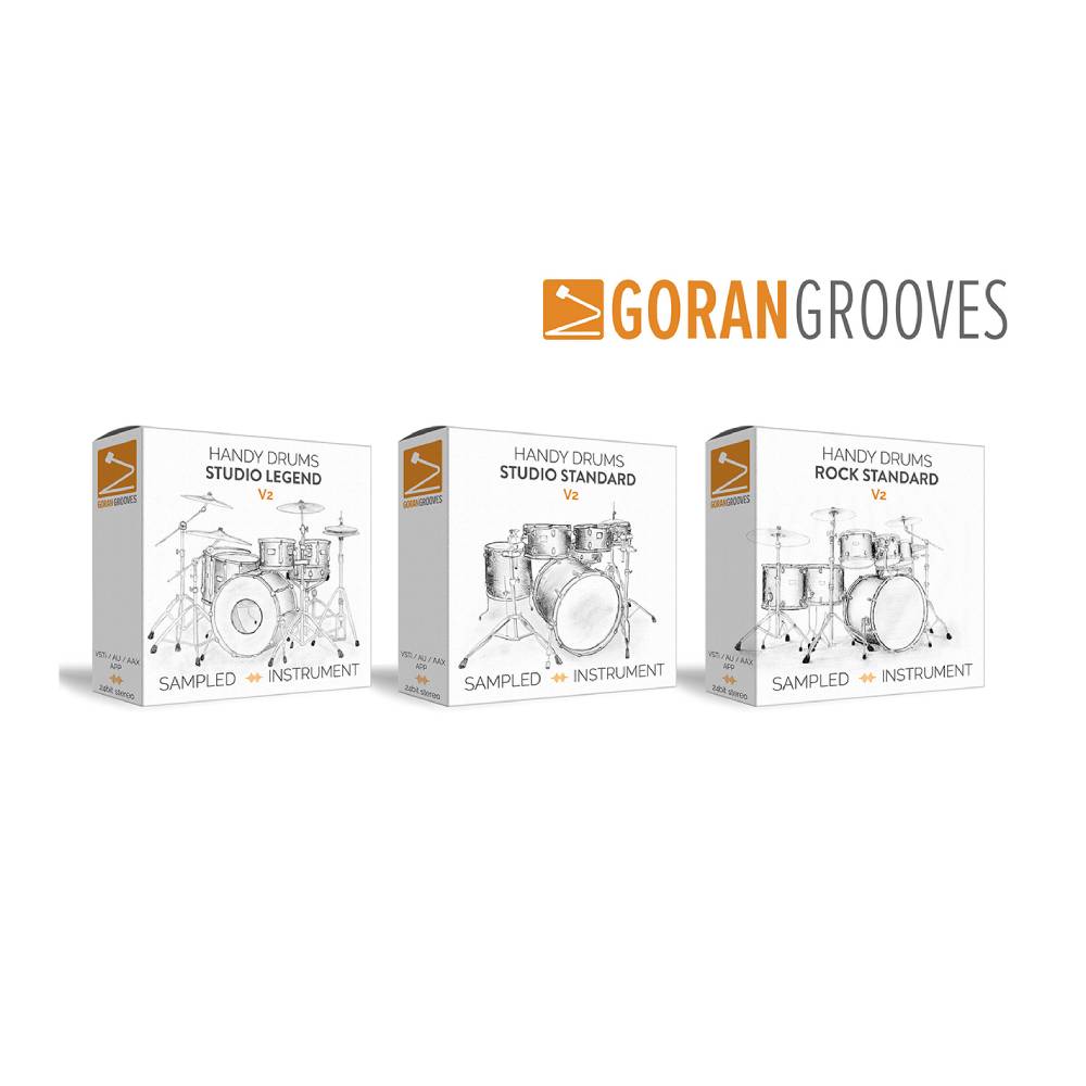 GoranGrooves Handy Drums J-Standard Bundle [メール納品]｜ミュージックランドKEY EAST