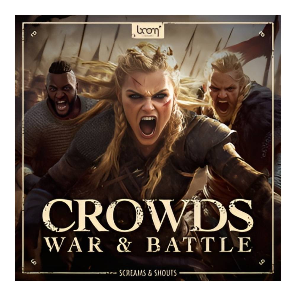 BOOM Library CROWDS - WAR & BATTLE [メール納品]｜ミュージックランドKEY EAST