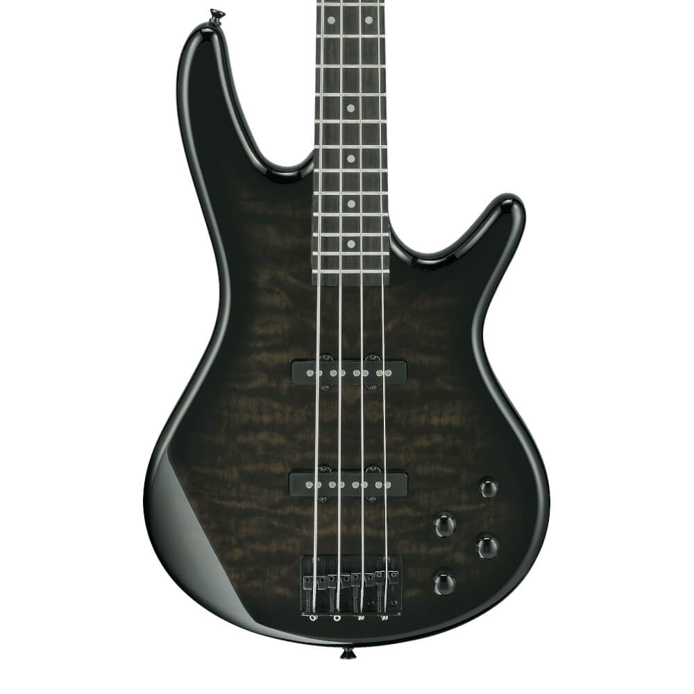 ブラックエレキベース 4弦 楽天市場】Gio Ibanez GSR280QA-TKS アイバニーズ 4弦エレキ