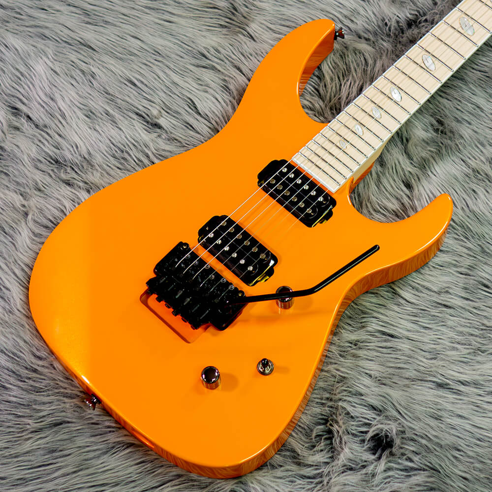 Caparison Guitars Dellinger II MF Tangerine Orange